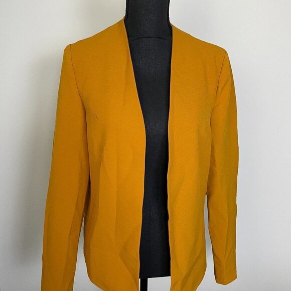 Forever 21 Jackets & Blazers - Forever 21 NWT Mustard Yellow Womens Blazer Large
